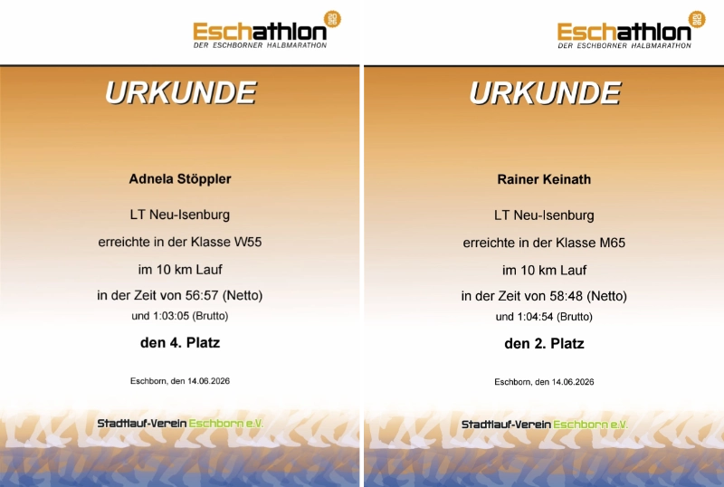 Beide Urkunden